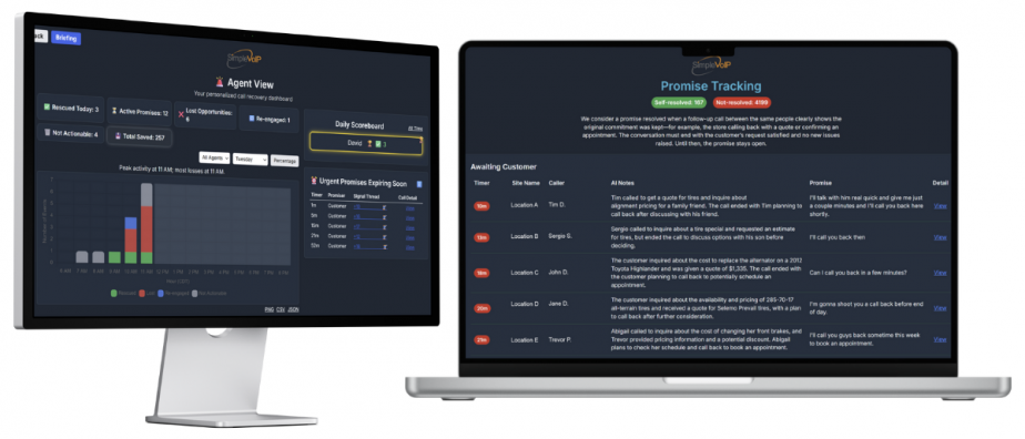 Simple Intelligence AI Voice Analytics